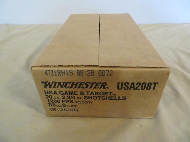 Winchester 20 ga. ammo - 250 rnds.
