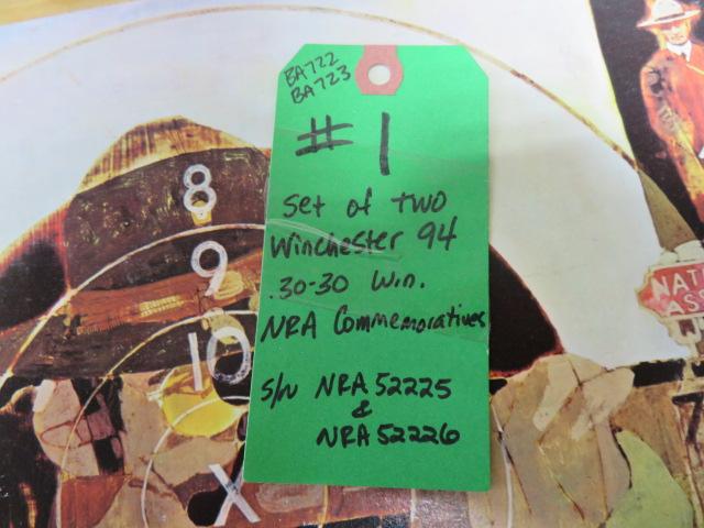 Winchester 94 NRA Centennial - Set of 2 (BA722&723)