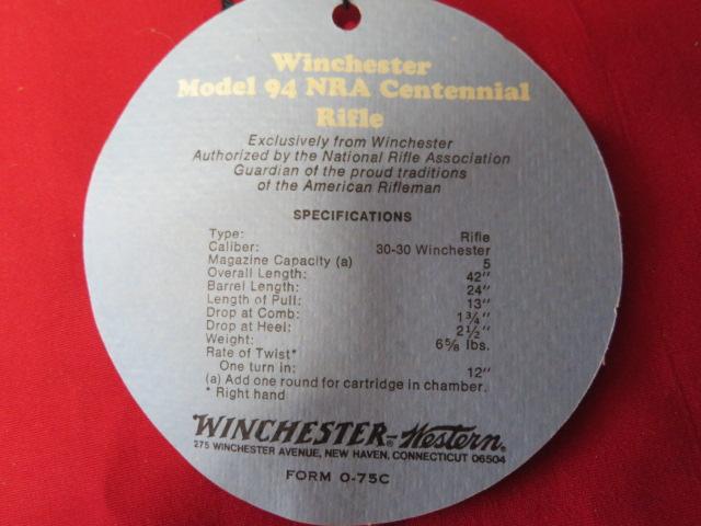 Winchester 94 NRA Centennial - Set of 2 (BA722&723)