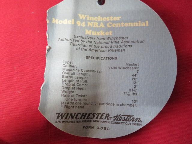Winchester 94 NRA Centennial - Set of 2 (BA722&723)