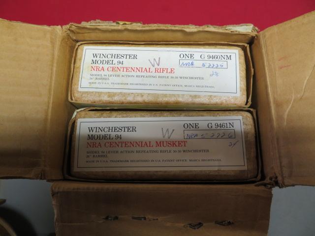 Winchester 94 NRA Centennial - Set of 2 (BA722&723)