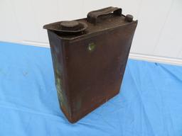 Texaco motor oil can