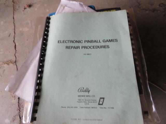 Bally Cybernaut pinball machine