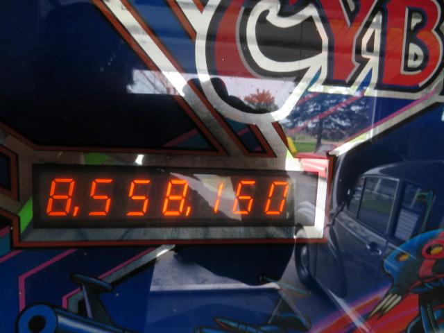 Bally Cybernaut pinball machine