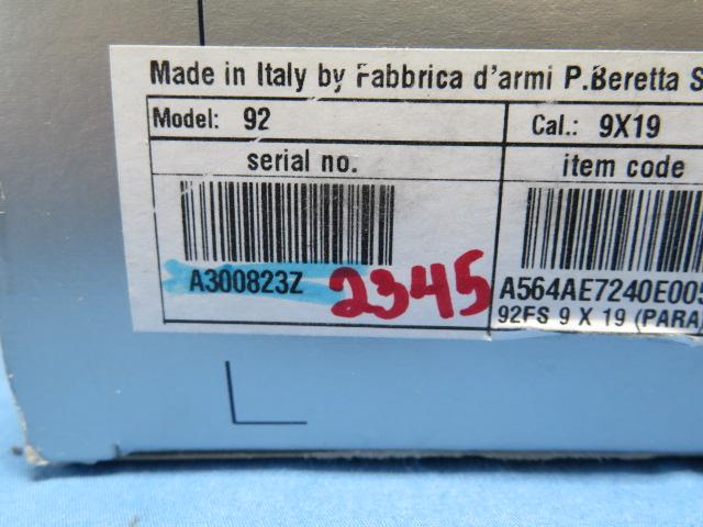 Beretta 92FS 9mm - BC004