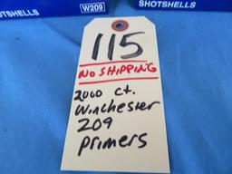 Winchester 209 Primers - NO SHIPPING