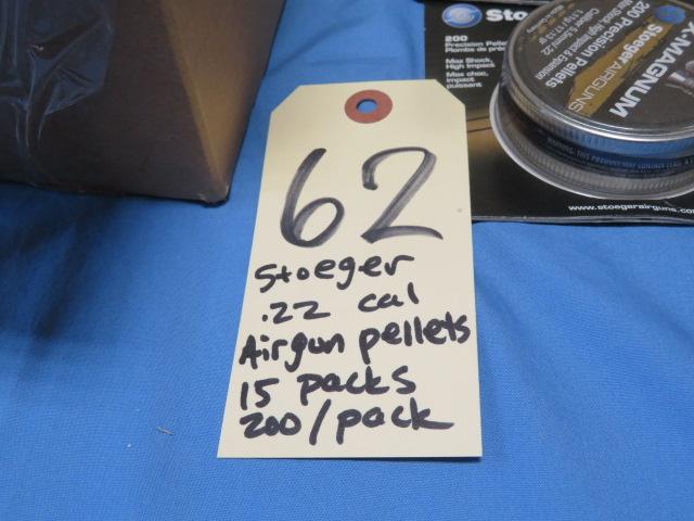 Stoeger .22 Airgun pellets