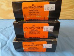 .270 Win. Ammo- 60 rnds.