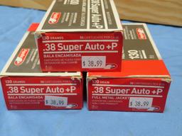.38 Super Auto Ammo - 150 rnds.