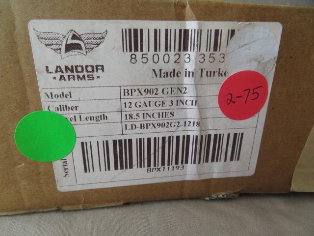 Landor Arms BPX902 12 ga. - BP096