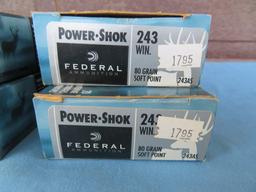 .243 Win. Ammo - 80 rnds.