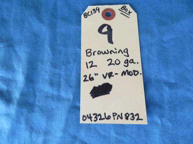 Browning 12 20 ga. - BC139
