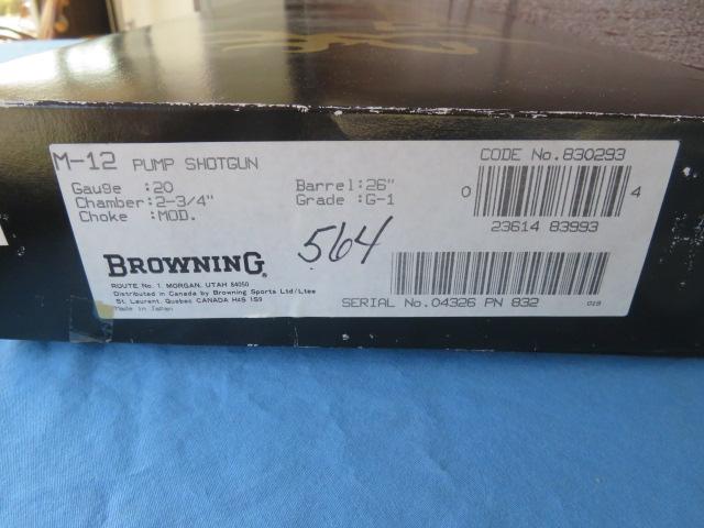 Browning 12 20 ga. - BC139