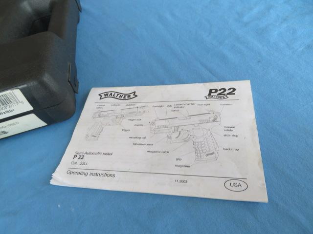 Walther P-22 .22 LR - BD116