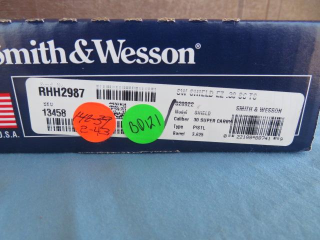 Smith & Wesson Shield EZ .30 SC - BD121