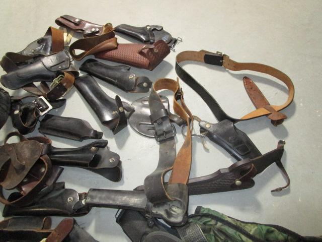 NO SHIPPING - LARGE lot of holsters