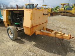 Chicago Pneumatic 185 diesel towable air compressor