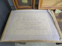 Clock, Moulding Book & Table