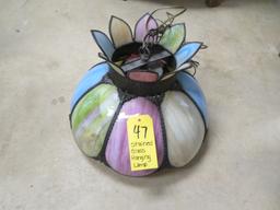 Stained Glass Hanging Lamp