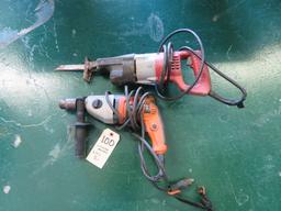 Milwaukee sawzall, Ridgid 1/2" Drill