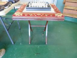 Game Table & Chess Set