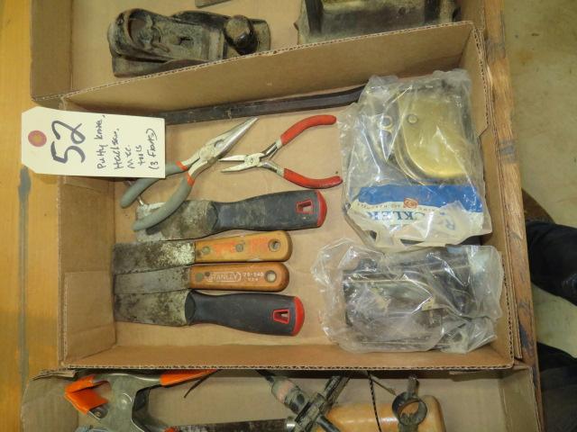 Misc. Tools - Putty knives, hacksaw, etc.