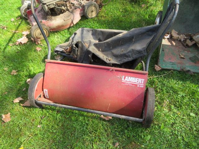 Seeder, Yard Cart, Lawn Sweeper