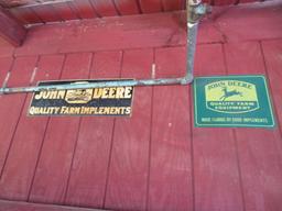 (3) John Deere Signs