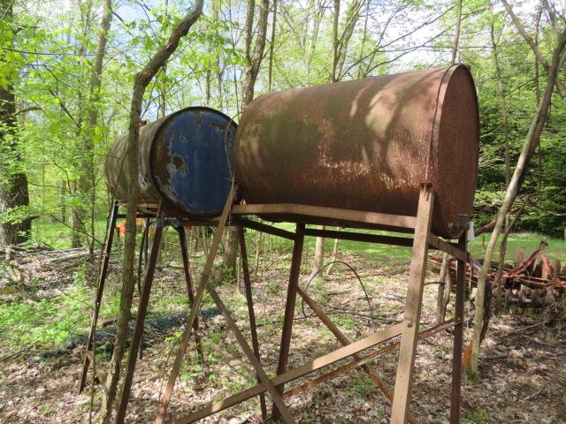 (2) Overhead Fuel Tanks