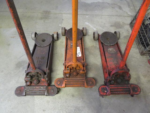(3) Floor Jacks