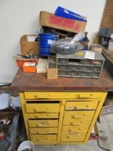 Storage Cabinet & Contents