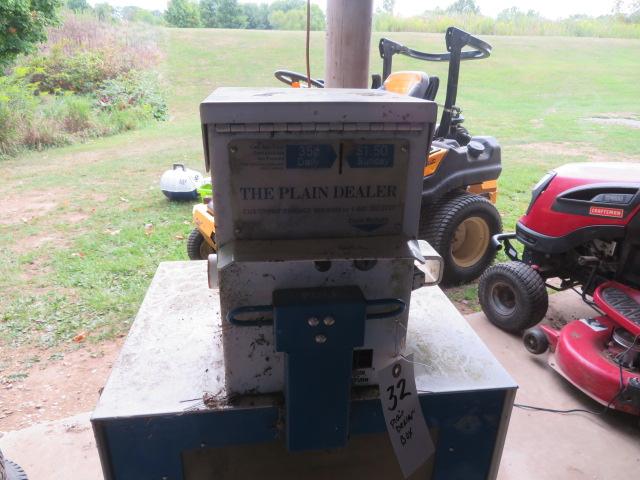 Plain Dealer newspaper box