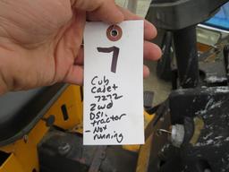 Cub Cadet 7272 diesel compact tractor