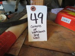 Contents of workbench