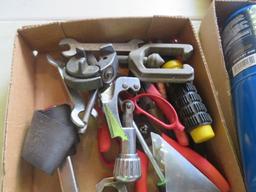 Propane Torch, battery charger, automotive misc.