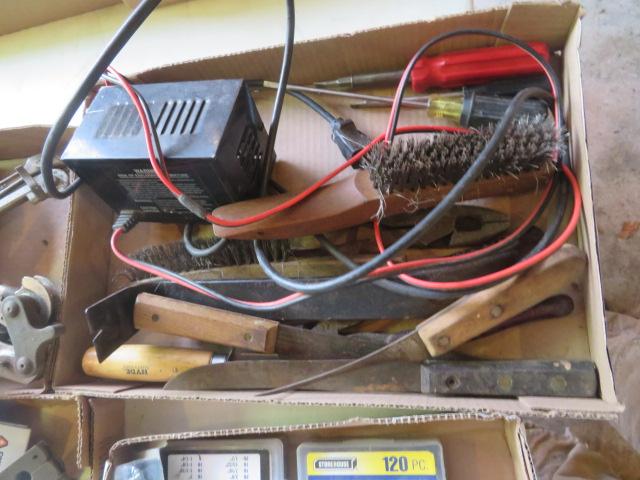 Propane Torch, battery charger, automotive misc.