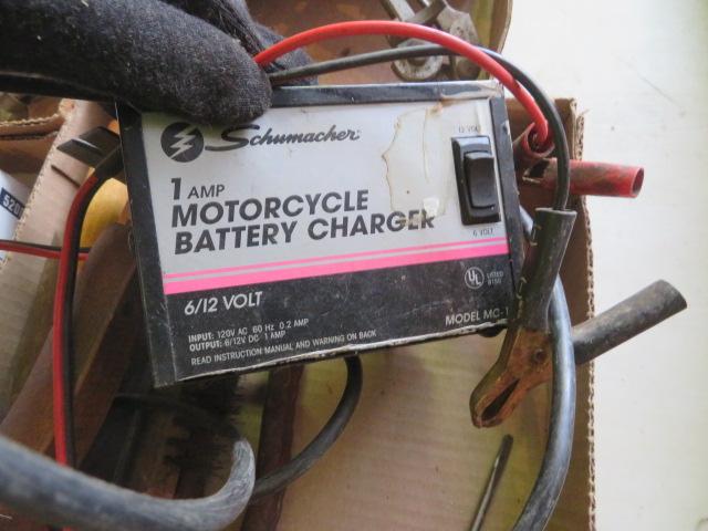 Propane Torch, battery charger, automotive misc.