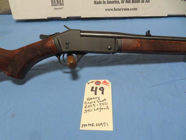 Henry Single Shot .350 Legend - BD487