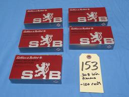 .308 Win. Ammo - 100 rounds
