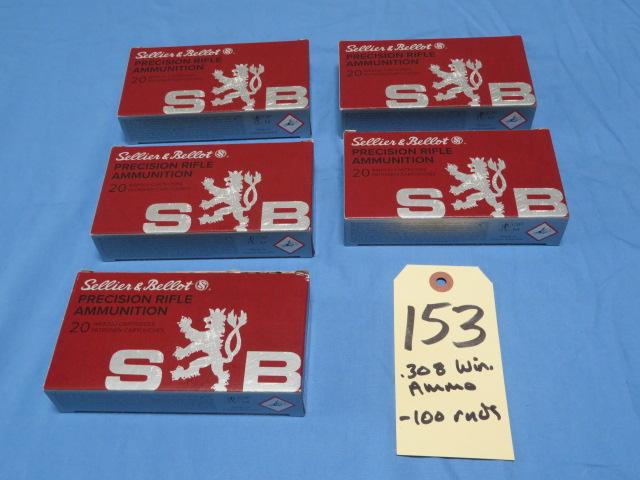 .308 Win. Ammo - 100 rounds