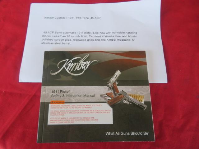 Kimber Custom II 1911 .45 ACP - BE199