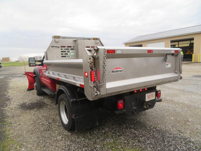2015 Ford F-550 Diesel 4x4 Dump Truck w/Snow Plow