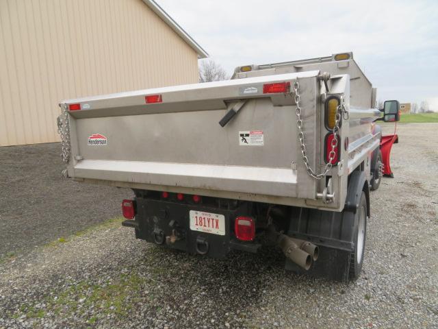 2015 Ford F-550 Diesel 4x4 Dump Truck w/Snow Plow