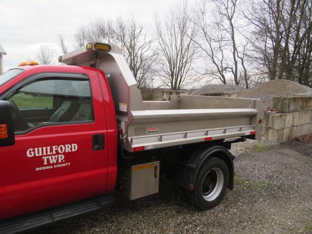 2015 Ford F-550 Diesel 4x4 Dump Truck w/Snow Plow