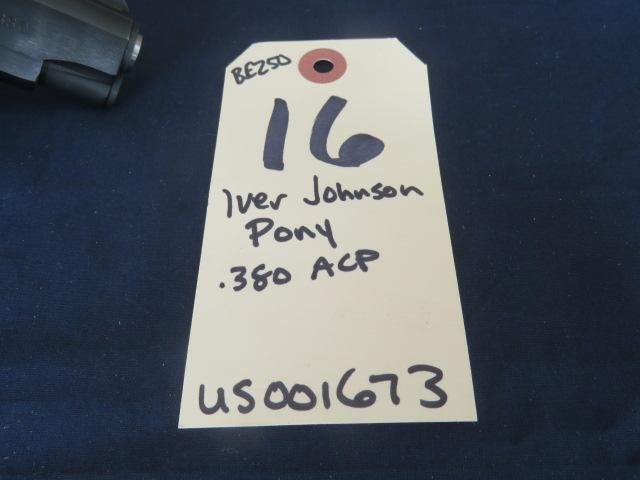 Iver Johnson Pony .380 ACP - BE250