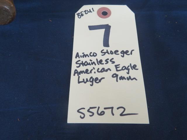 Stoeger Aimco Stainless American Eagle Luger 9mm - BE241