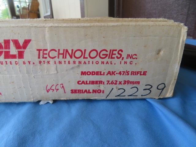 Pre-Ban KFS Poly Tech AK47/S 7.62x39mm - BE311