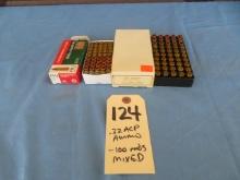 .32 ACP Ammo - 100 rounds MIXED