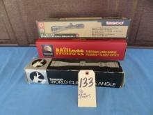 (3) Rifle Scopes - new in boxes