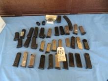 Lot of Pistol Magazines - Sig, Glock, S&W, HK, Kahr, etc.